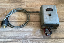 SQUARE D MAGNETIC PUSH BUTTON STOP CONTACT STARTER, CLASS 8536, MADE IN USA