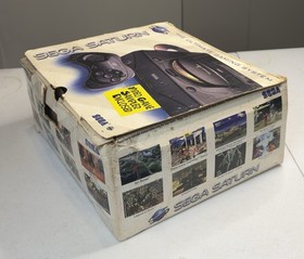 Sega Saturn MK-800000A Console In Original Box With Cables Controller Discs