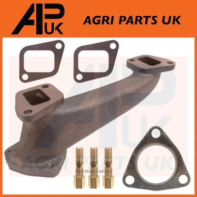 APUK Kit borchie collettore di scarico e guarnizioni per motore Perkins A4.212 A4.236 A4.248