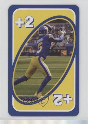 2024 Uno Fandom NFL Los Angeles Rams Yellow Tutu Atwell 0c4