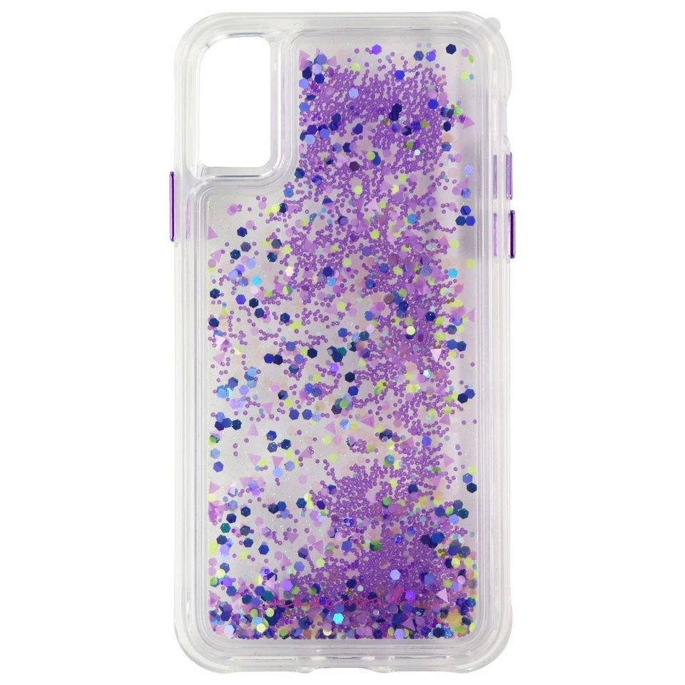 Capa cascata Case-Mate Glow para Apple iPhone XS/X - brilho roxo - Imagem 2 de 3