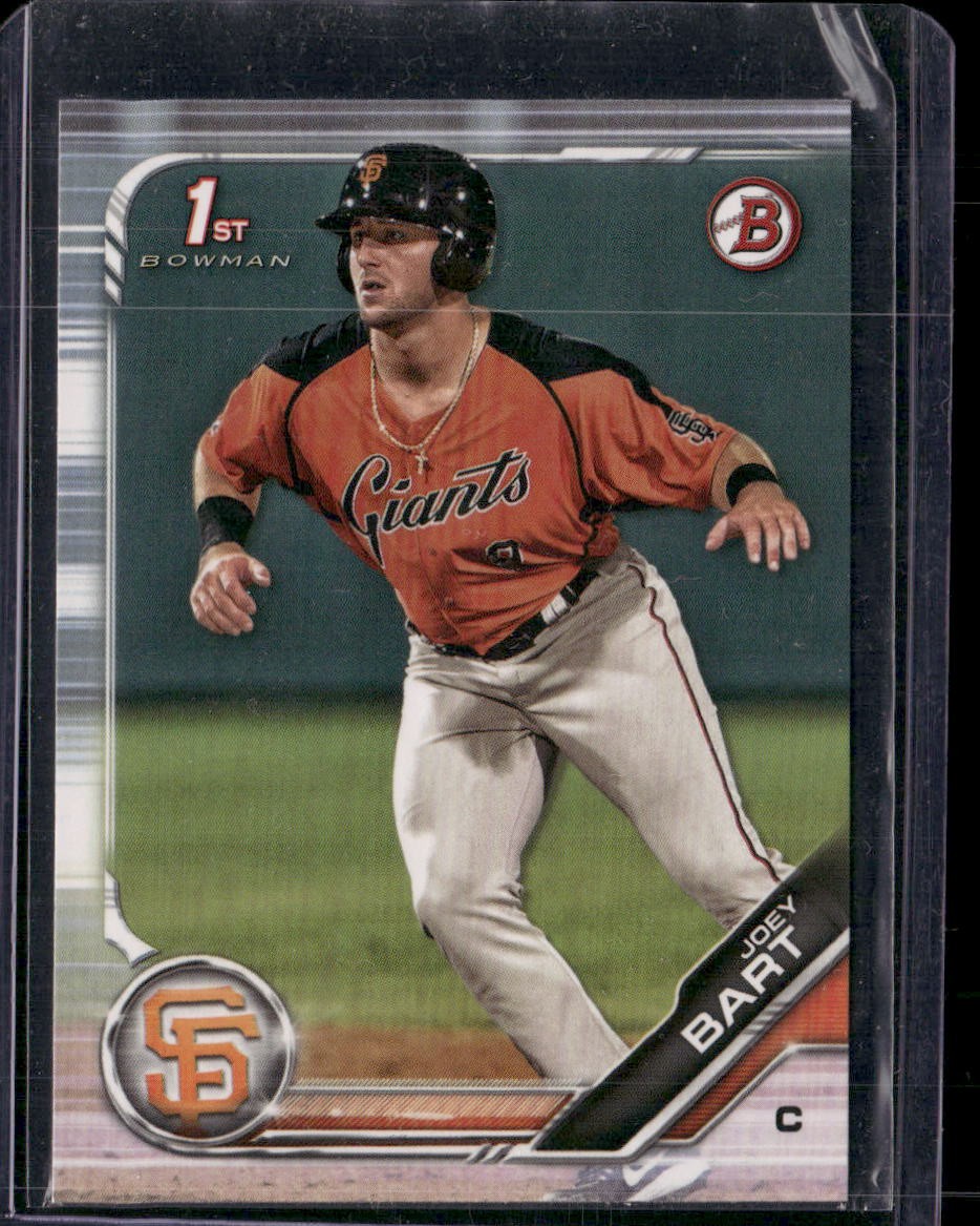 2019 Bowman #BCP-50 Joey Bart Chrome Prospects Refractor #/499