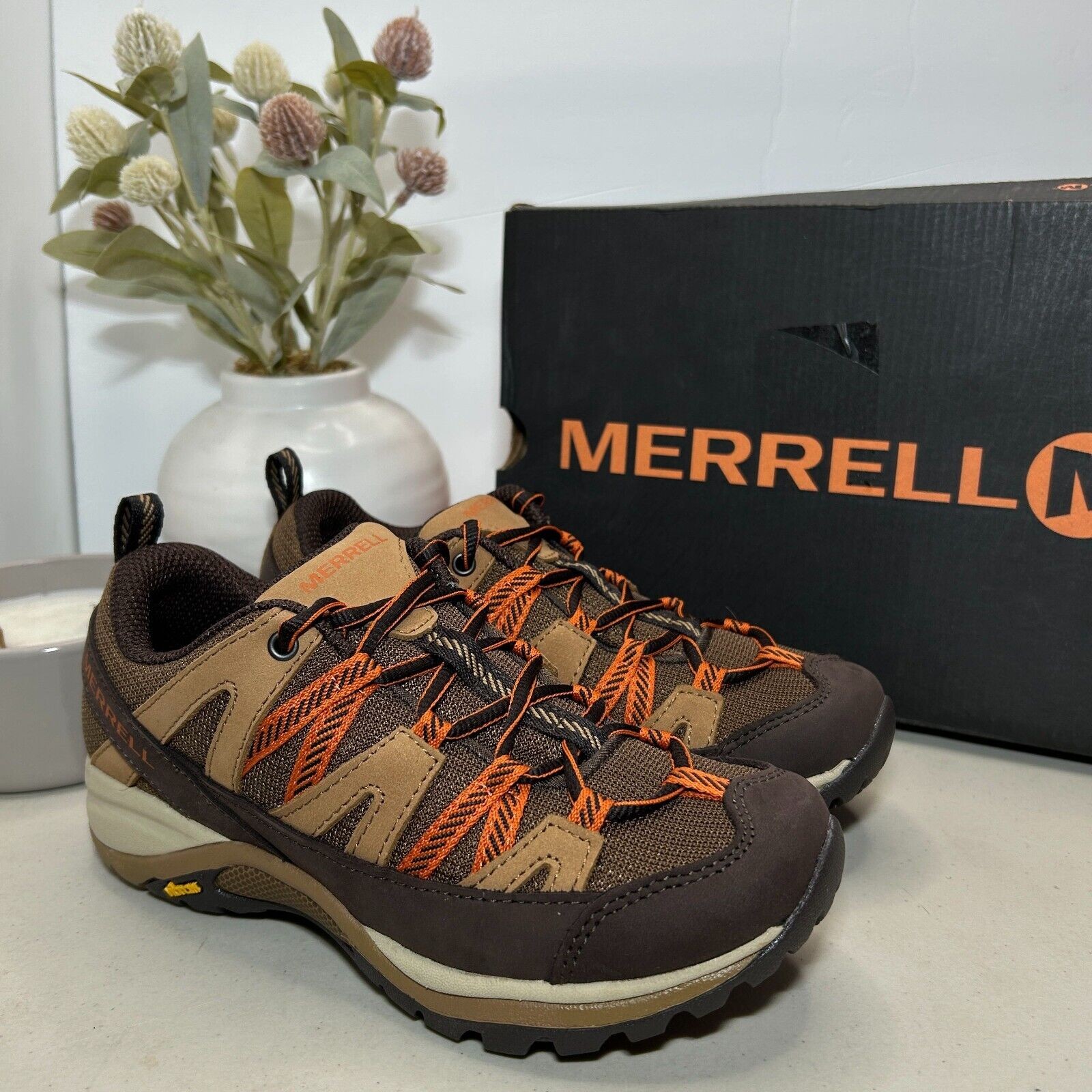 Merrell Siren Sport 3 Sneakers da trekking stringate Espresso J036736 Donna 5 5 Nuove con scatola