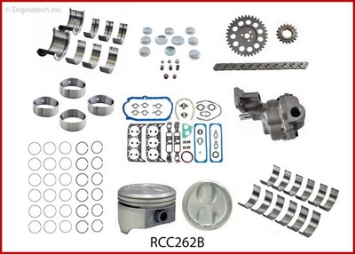 1987-1993 GM Chevy 4.3L 262 V6 Rebuild Kit VIN Z 4.000 Bore Heavy Crank
