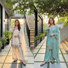 Designer Indian Pakistani Salwar Kameez Bollywood Dress Party Wear Suit wedding