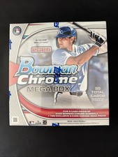 2025 Bowman Chrome Baseball Sealed Mega Box! Roman Anthony, Jac Caglianone, Wood