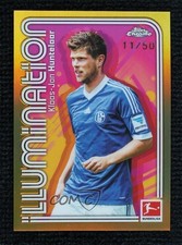 2025 Chrome Bundesliga Illumination Gold Refractor 11/50 Klaas-Jan Huntelaar 6m7