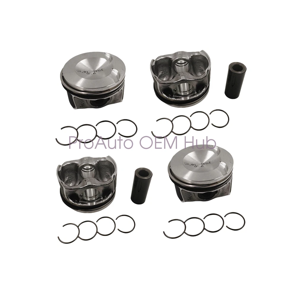 OEM KolbenSchmidt Upgraded Pistons For AUDI A4 A5 Q3 Q5 TT Quattro VW Jetta GTI - Image 3 of 4