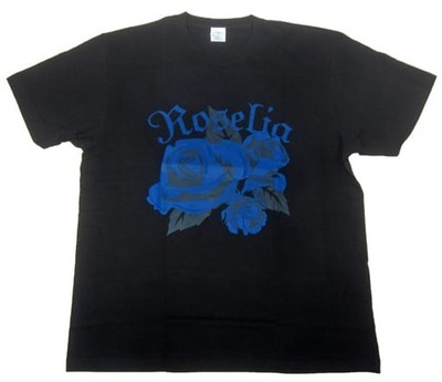 BanG Dream Roselia Band Image T-Shirt Black Size M 38-40in Apparel C96 2019