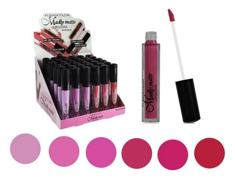 KLEANCOLOR Madly Matte Lip Gloss - Rosette - Image 3 of 4