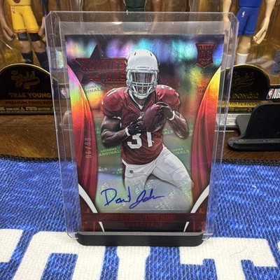 2015 Panini Rookies & Stars David Johnson RC Auto Longevity Team Logo /99