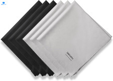 6PCS Large Eyeglass Cleaning Cloths, 12 x12 inches Glasses Cleaner,...