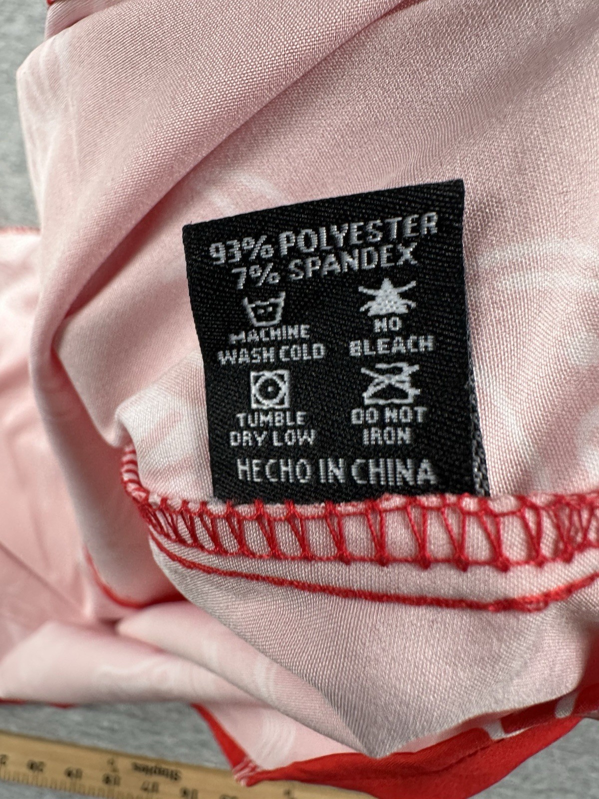 Dixxon Flannel Co. Shirt Womens XL Red Party Boy Short Sleeve Botton Down