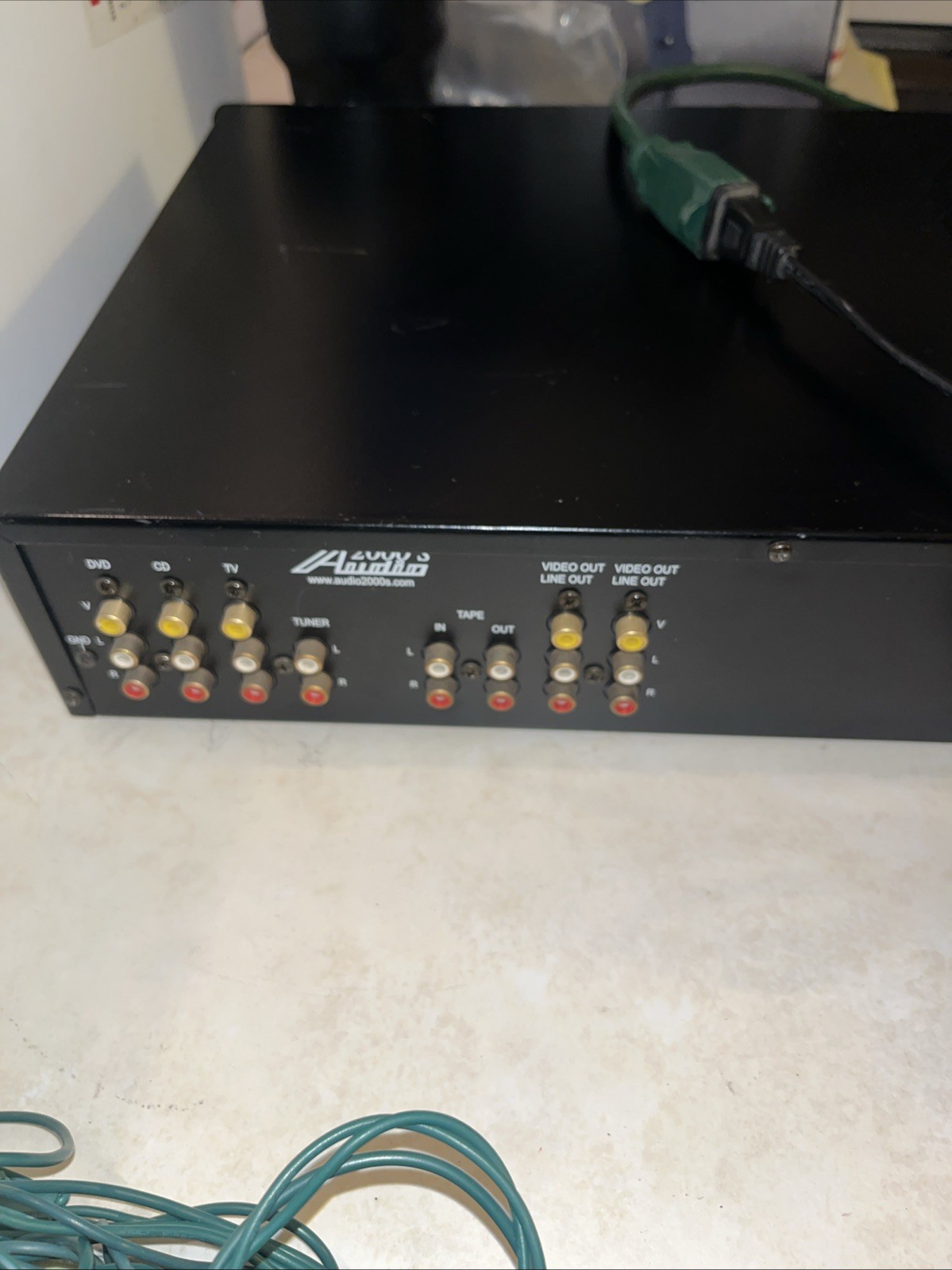 RARE Audio 2000’s AKJ7101 D.S.P. Key Reverb Echo Mixer Used Tested/Working ✅