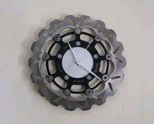  handmade custom wall clock disc Workshop Garage Office Motorcycle Racing 