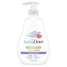 Baby Dove Calming Moisture Hypoallergenic Baby Lotion 13 oz for Sleep Routine