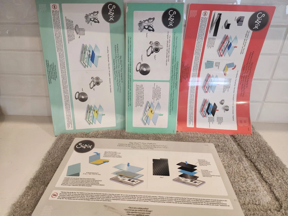 Sizzix Big Shot Plus Embossing Machine -MANY Accessories **LOCAL PICK UP ONLY** - Image 2 of 4