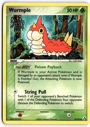 Wurmple 70/92 Legend Maker Common Pokemon Card