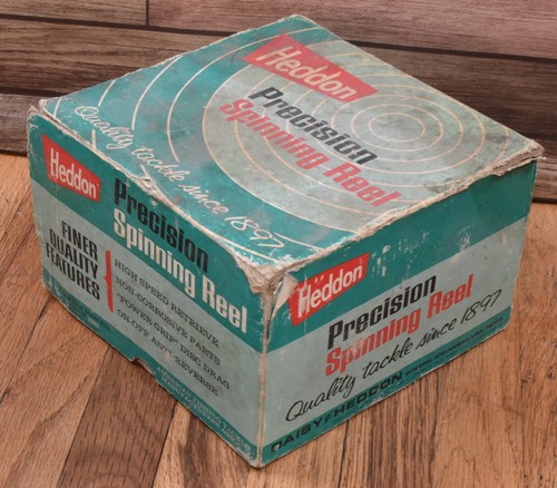 Vintage Heddon Convertible 251 Precision Spinning Fishing Reel in Original Box - Bild 10 von 11