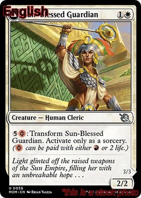 EN - Sun-Blessed Guardian - 38 - MOM - NM