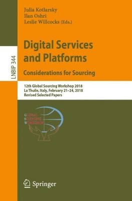 Kotlarsky, Julia Digital Services And Platforms. Considerat (UK IMPORT) Book NEW