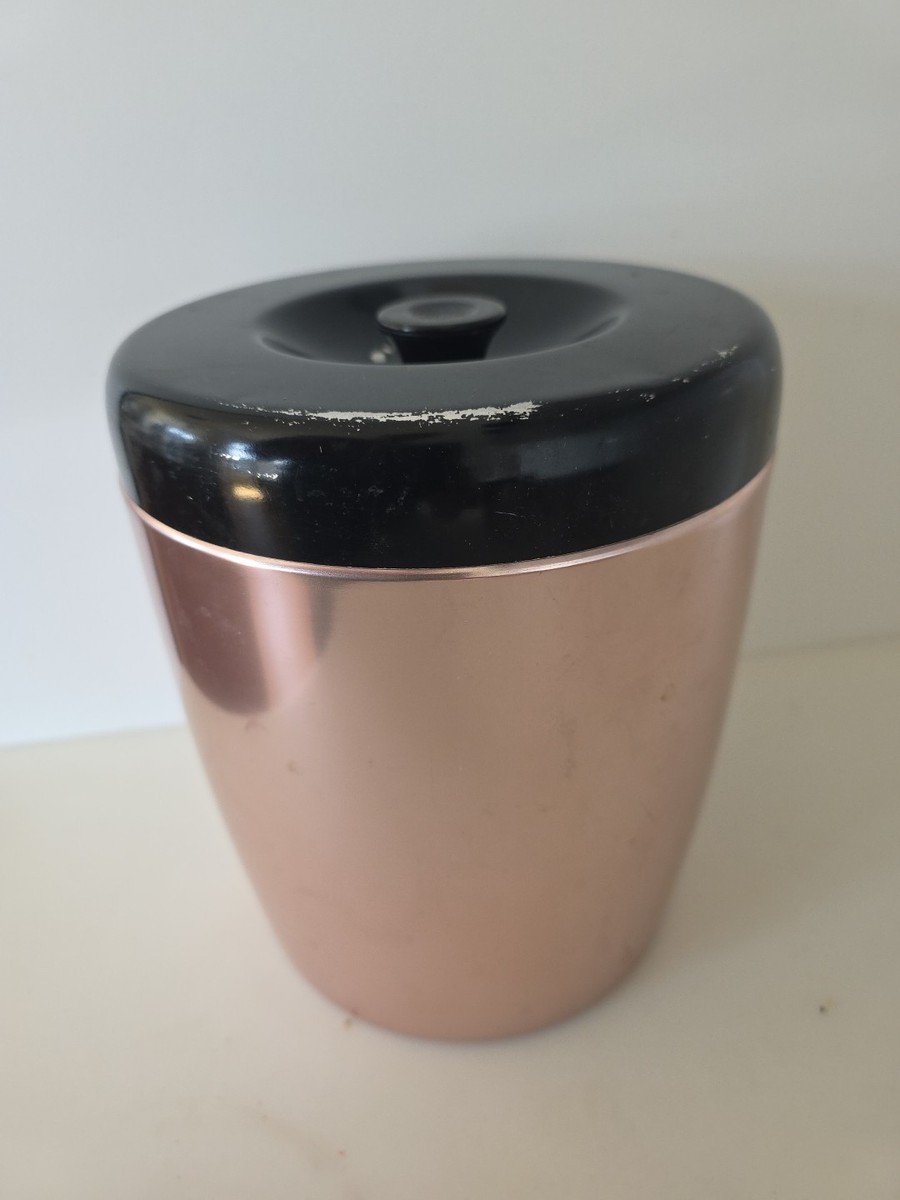 VTG West Bend Canisters Set 4 piece Copper Aluminum Flour Sugar