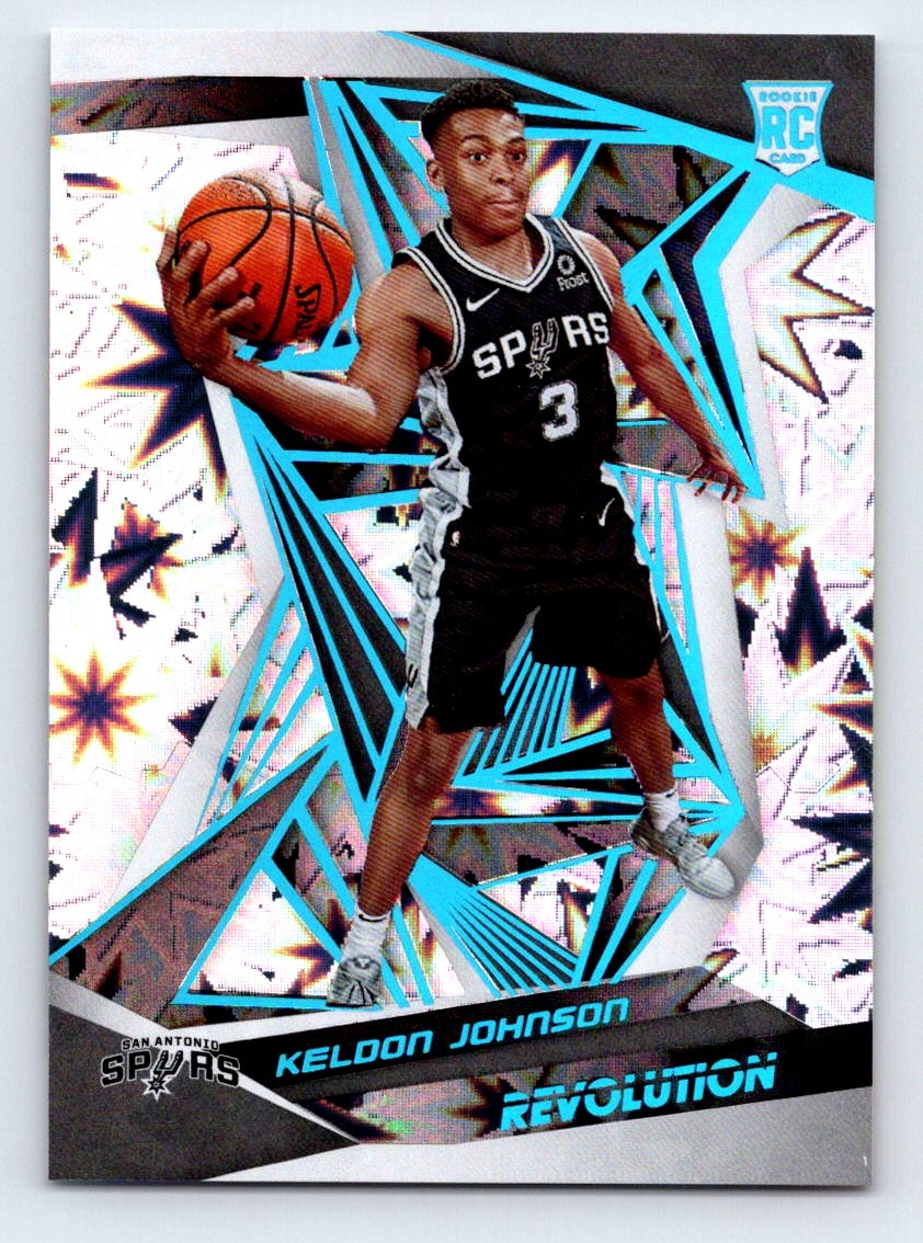 2019 20 Panini Revolution KELDON JOHNSON RC Impact Parallel #127 /149