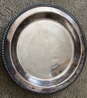 Vintage Sheffield  Silver Company footed Platter Made in USA — photo 1