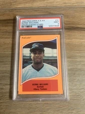 1990 Pro Cards A & AA Bernie Williams #31 PSA 9