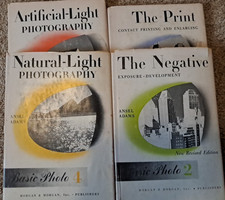 Vintage Ansel Adams, Basic Photo Series, Volumes 2, 3, 4  5