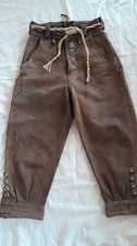 lederhose herren, Größe 24, braun, Kniebund