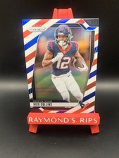 2024 Panini Prizm #113 - Nico Collins - Red White and Blue - Houston Texans