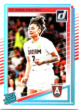 2025 Panini Donruss WNBA - Rated Rookie Te-Hina Paopao #91 (RC)