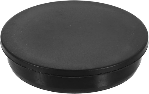 QUARKZMAN Silikon Lochstopfen, wasserdichte runde Gummistopfen Flaschensiegelverschlüsse Blindstopfen für 120mm/4,72 Löcher für Badewannen und Flaschen, schwarz