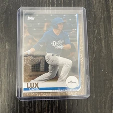 Gavin Lux 2019 Topps Pro Debut Gold Parallel /50 Dodgers Reds