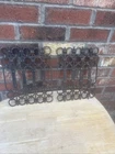 Pair Vintage Grille Grill Vents Cast Iron 30x23cm Please Read Description