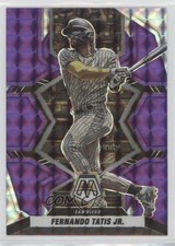 2022 Panini Mosaic Purple Mosaic Prizm 15/49 Fernando Tatis Jr #126 k4s