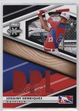 2020 Panini Elite Extra Edition DPL Material Black Jodainy Henriquez 1em1