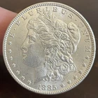 1885 P Morgan Silver Dollar ~ UNC MS BU ~ 90% Silver $1