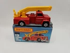 Lesney Matchbox Snorkel Fire Engine No 13 Superfast K Box Red England Clean