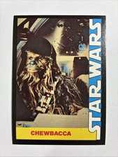 Star Wars Chewbacca 9 Near Mint NM Wonder Bread 1977