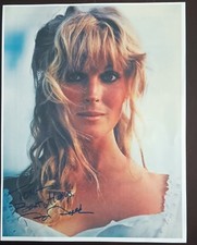 Bo Derek Signed 8 x 11