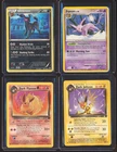 Lot x4 Dark Explorers Pokemon Espeon Umbreon Dark Jolteon 1st Edition CR1