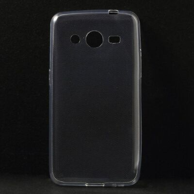 Handyhülle für Samsung Galaxy Core Plus Schutzcase Backcover Bumper Transparent