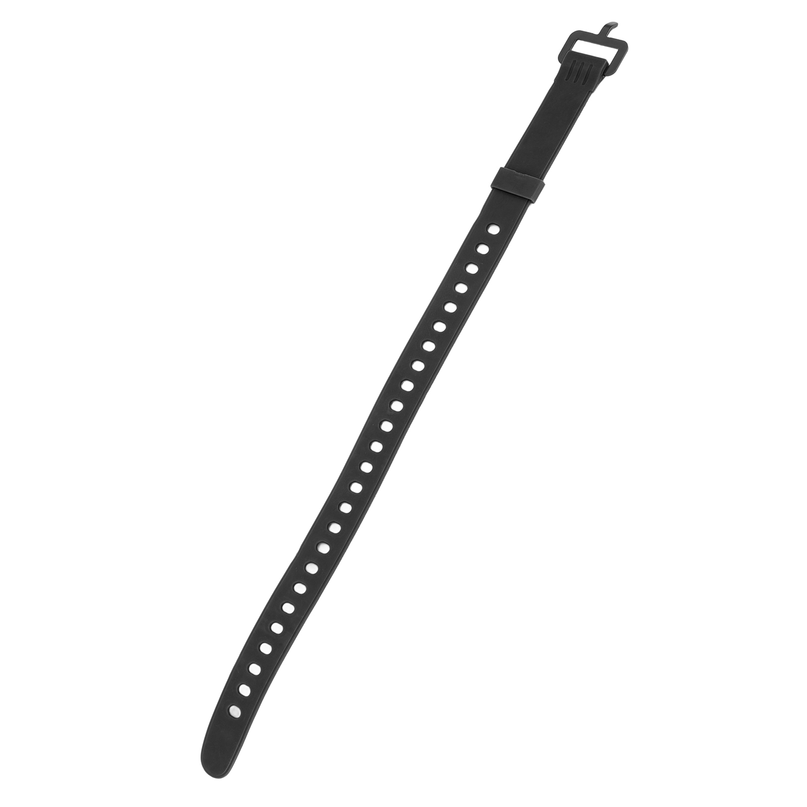 (Black) Tension Straps With Buckle Rubber And Stainless Steel Quick GF