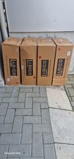 CLP Set 2 Sgabelli Design Hover in Polipropilene E Legno Naturale Nero