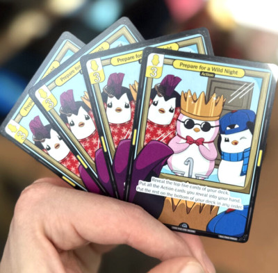 DECK BUILDER - NON FOIL - X4 PACK ***Prepare for a Wild Night*** Vibes TCG