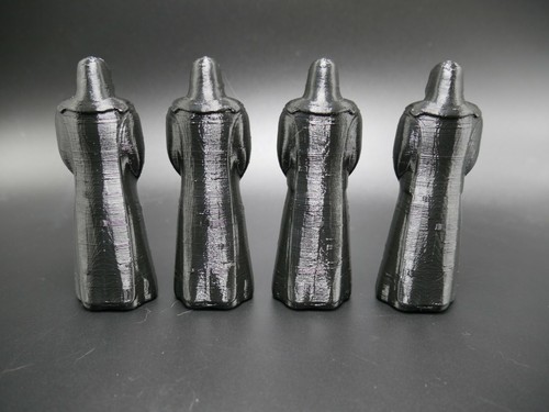 Tabletop Terrain Crypt Dark Priest Statues four total - Picture 6 of 12