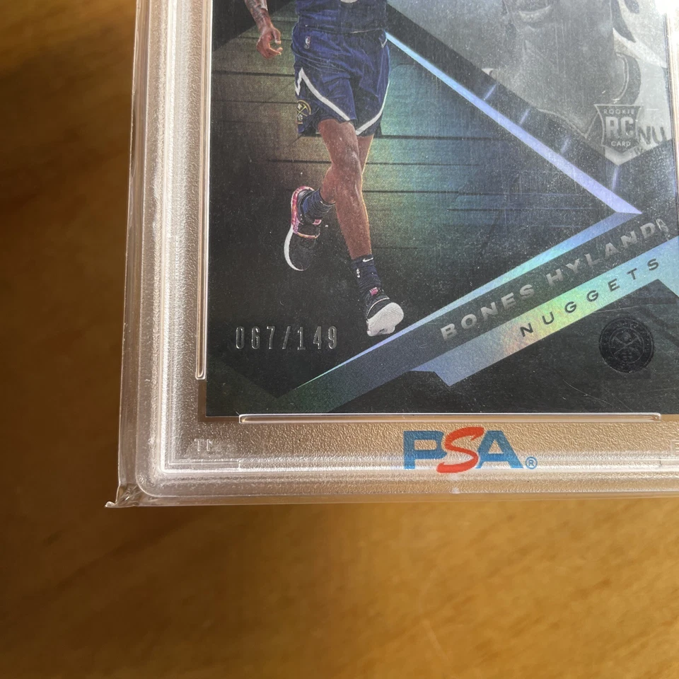 2021-22 Panini Black Basketball NBA #82 Bones Hyland /149 Rookie RC Nuggets Card - Image 3 of 3