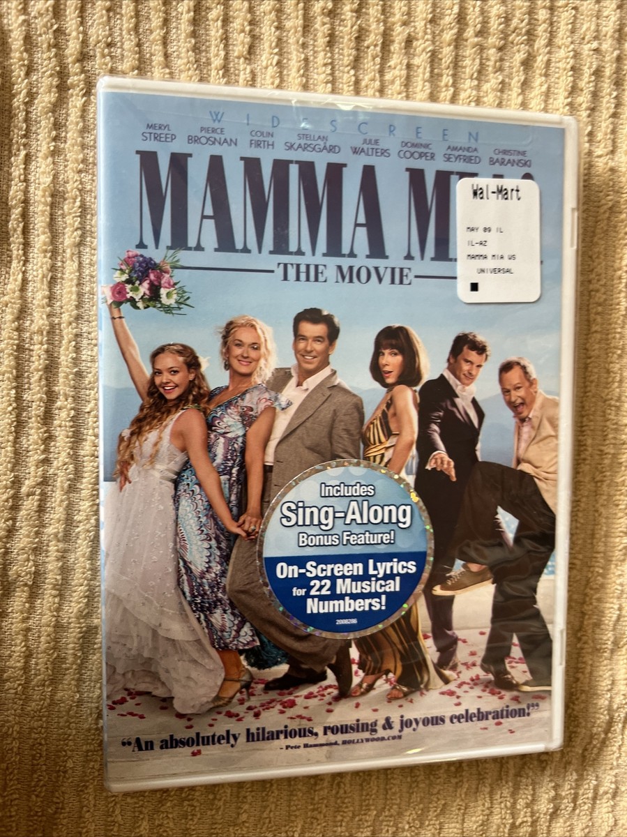 Meryl Streep Mia Sophie Wedding Mamma Mia Bridesmaid Dresses Mamma Mia! The  Movie Soundtrack (DVD 2008, image size:899x1200